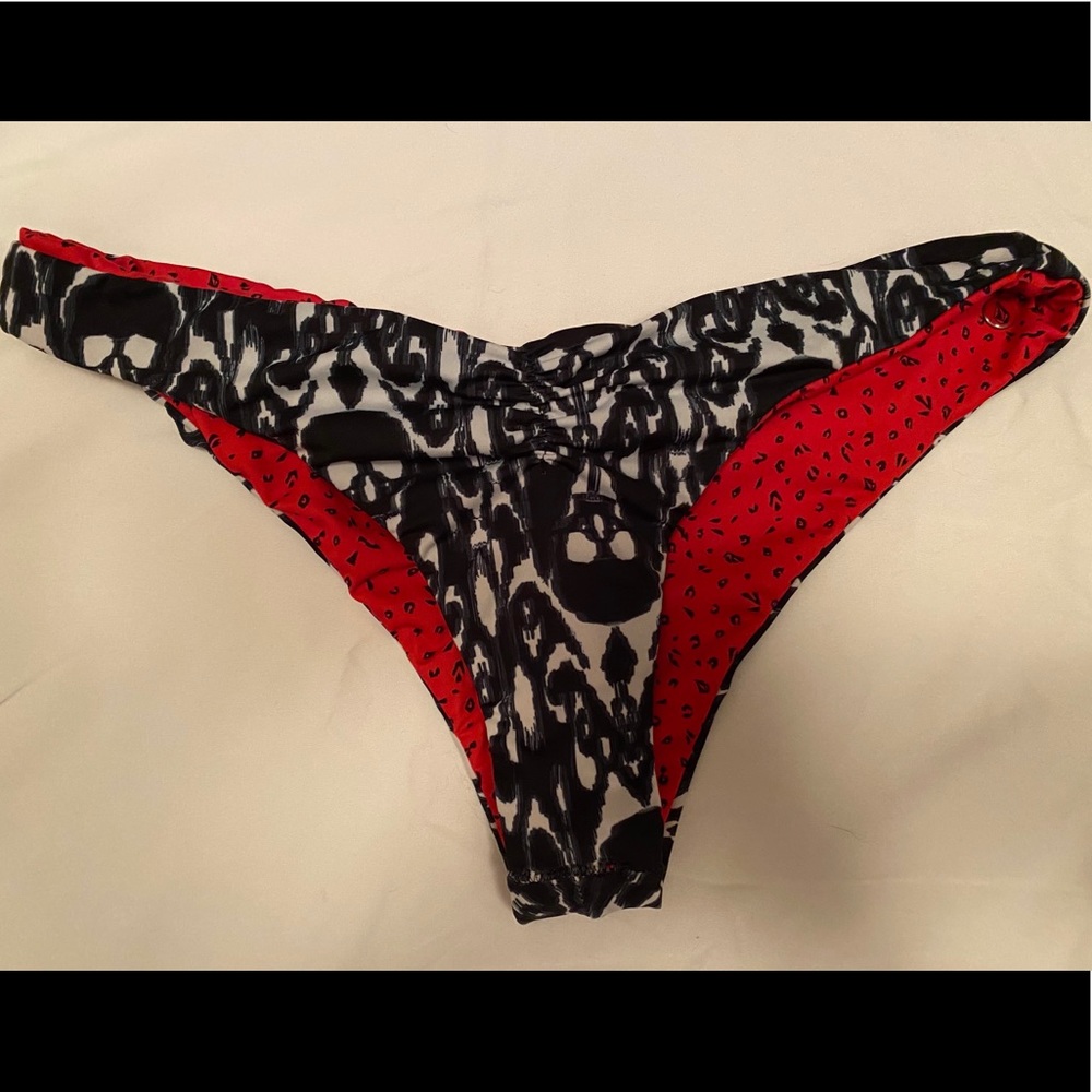 Volcom reversible cheeky bikini bottom